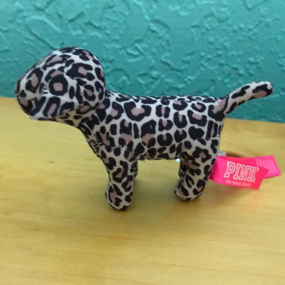 RARE leopard print pink vs collectible dog